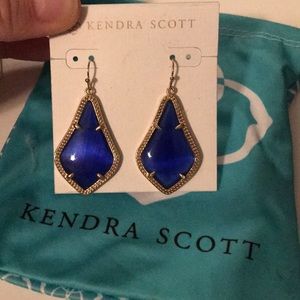 Kendra Scott Royal Blue Earrings